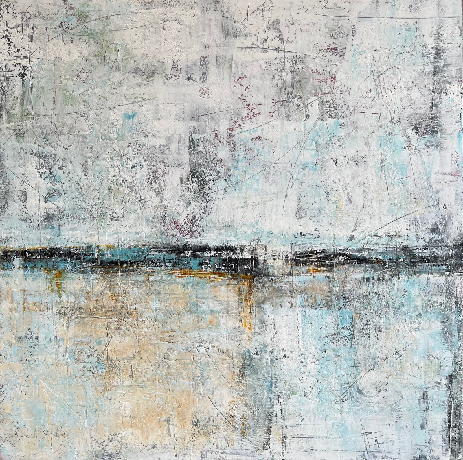 Mid day reflections 24"x24"