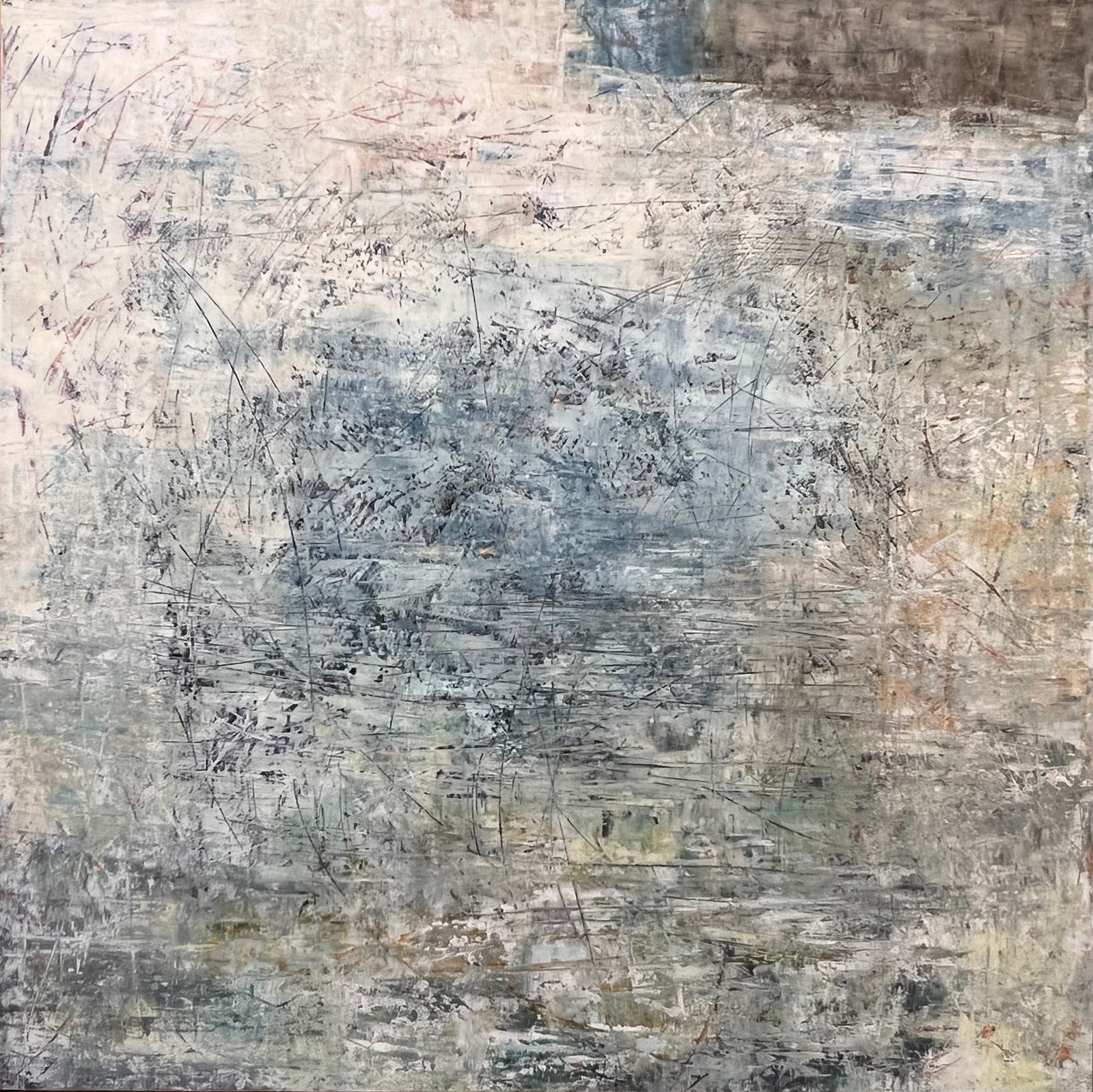 While waiting for the sun 60"X60"