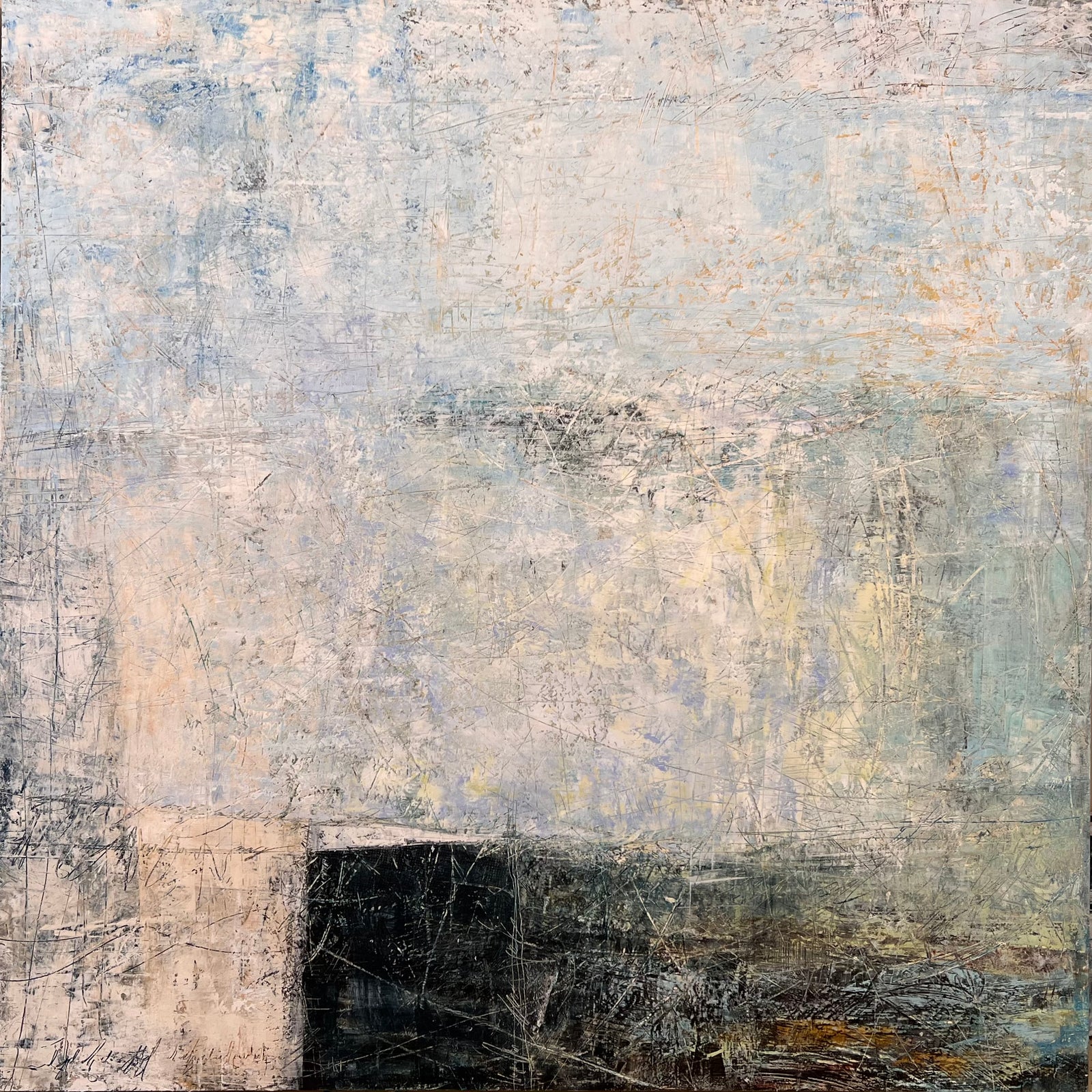 Twilight Waves 60"x60"