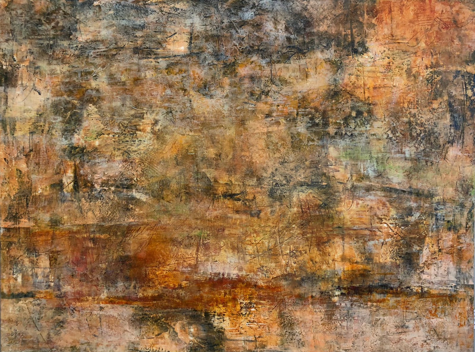 Sunset Harbour 36"x48"