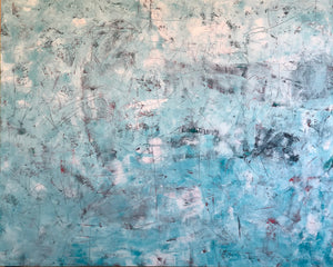 Captured by Blue 48"x60"