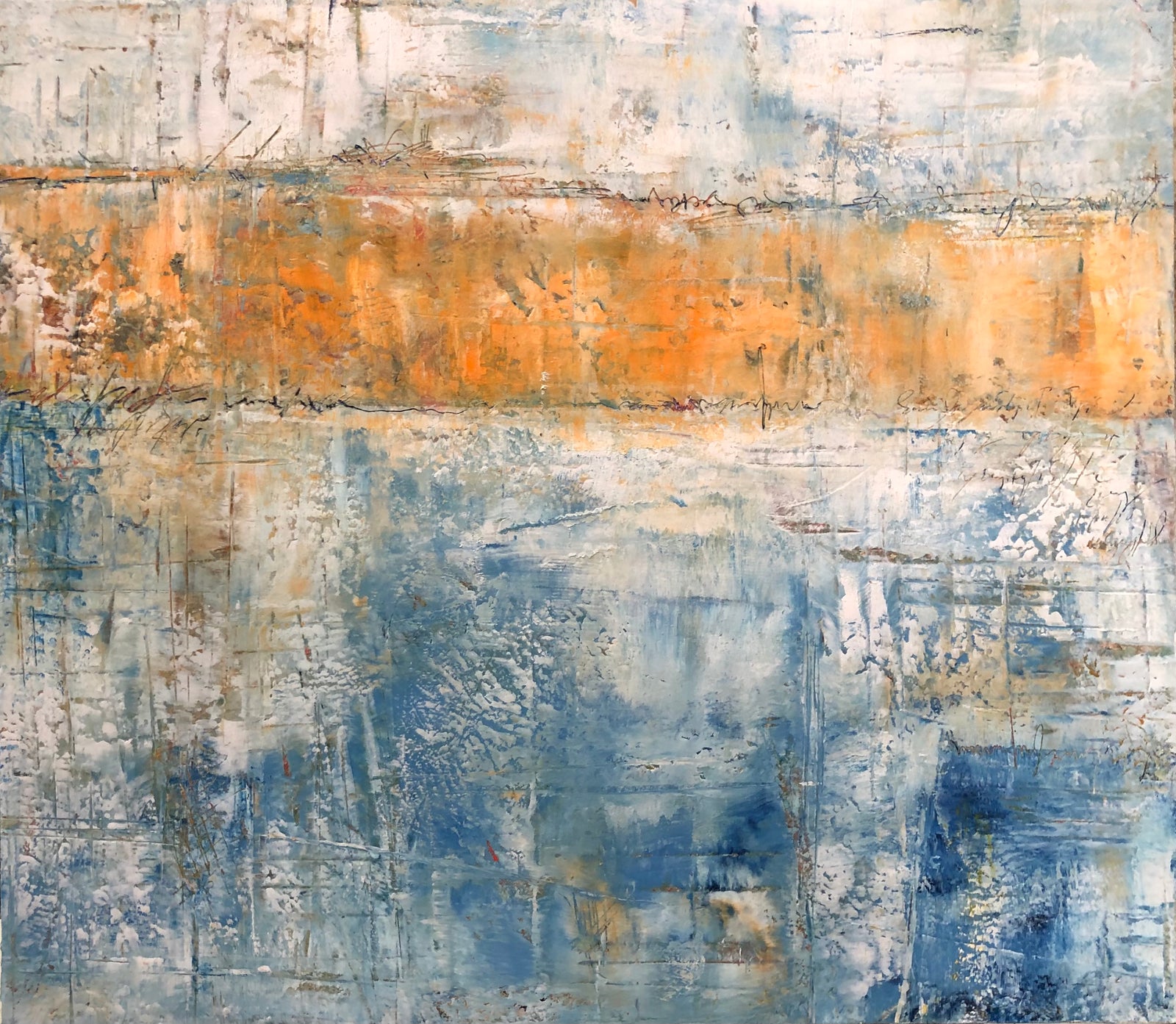 Tangerine Day 2,       14"x16"