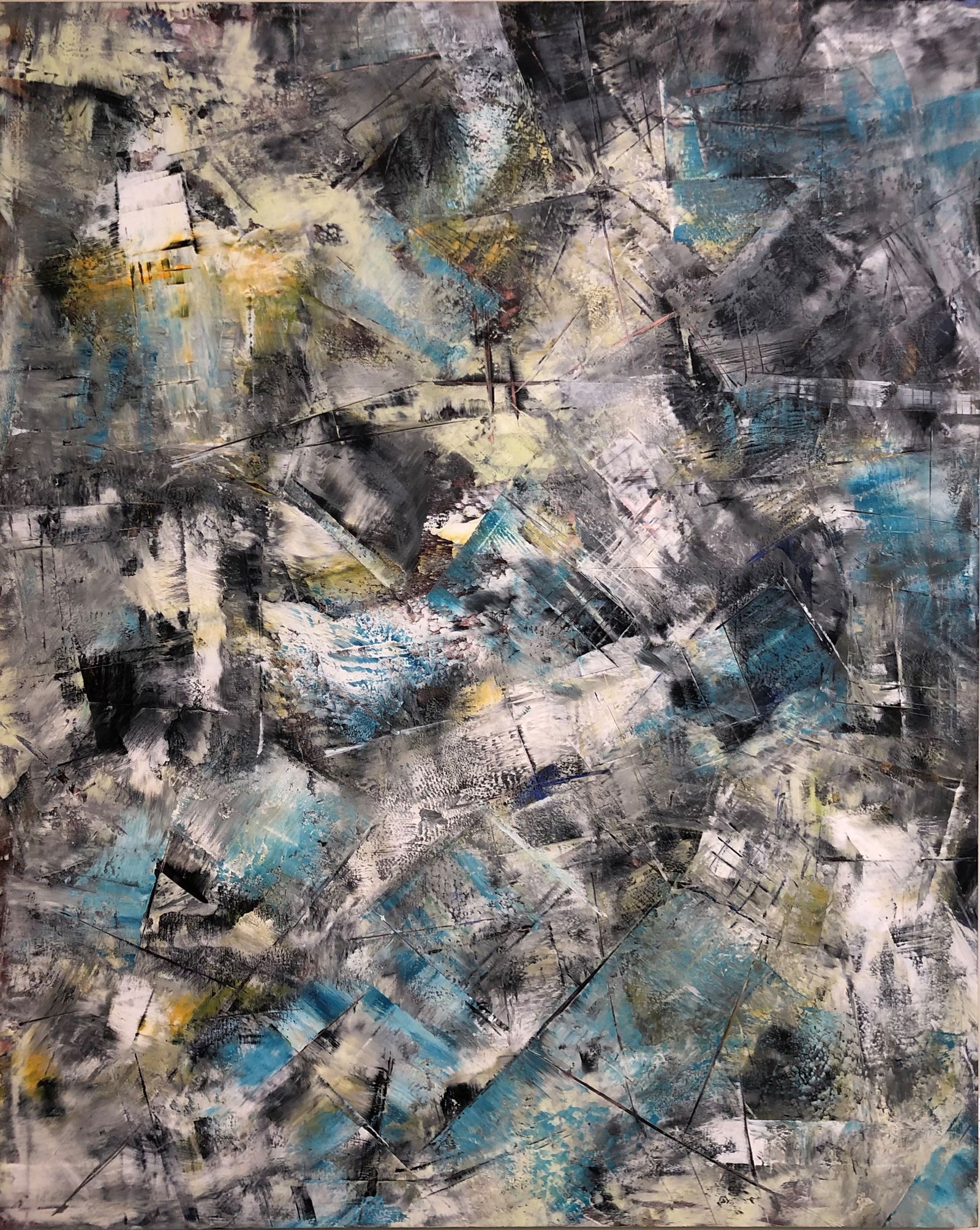 Not So Fast 60"x48"